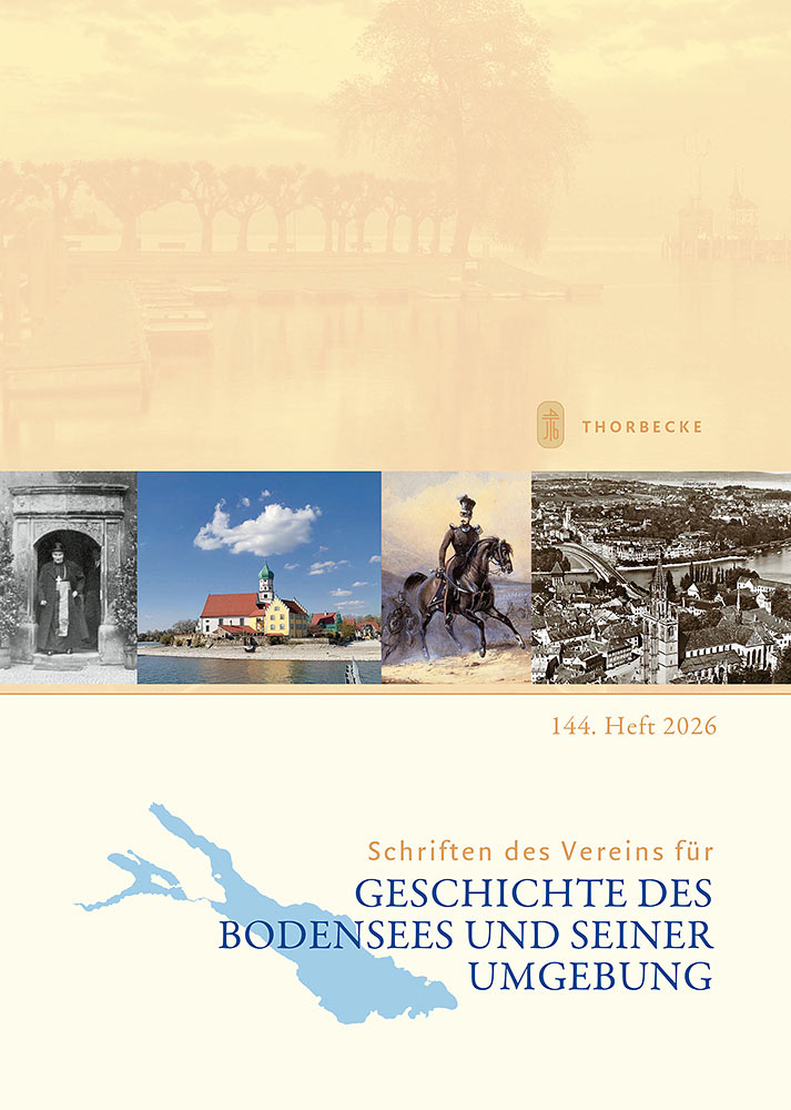 Produktabbildung: Schriften des Vereins für Geschichte des Bodensees und seiner Umgebung