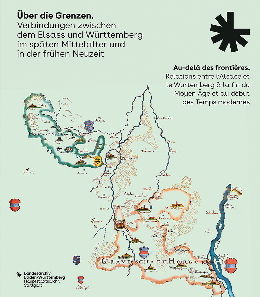 Produktabbildung: Über die Grenzen. Verbindungen zwischen dem Elsass und Württemberg im späten Mittelalter und in der frühen Neuzeit