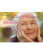 Alt und glücklich