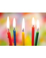 Bunte Kerzen
