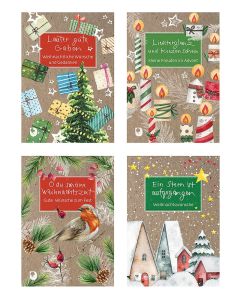 4 weihnachtliche Grüne Wünsche