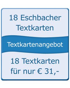 18 Eschbacher Textkarten