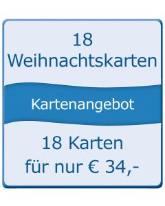 18 Weihnachtskarten