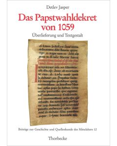 Das Papstwahldekret von 1059