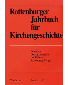 Rottenburger Jahrbuch für Kirchengeschichte 1983