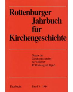 Rottenburger Jahrbuch für Kirchengeschichte 1984