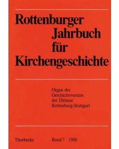 Rottenburger Jahrbuch für Kirchengeschichte 1988
