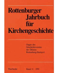 Rottenburger Jahrbuch für Kirchengeschichte 1992