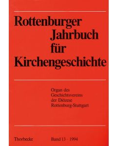 Rottenburger Jahrbuch für Kirchengeschichte 1994