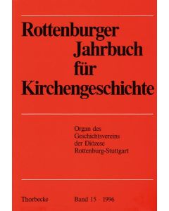 Rottenburger Jahrbuch für Kirchengeschichte 1996