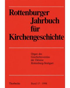 Rottenburger Jahrbuch für Kirchengeschichte 1998