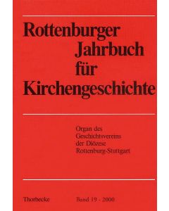 Rottenburger Jahrbuch für Kirchengeschichte 2000