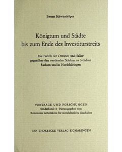 Königtum und Städte bis zum Ende des Investiturstreits