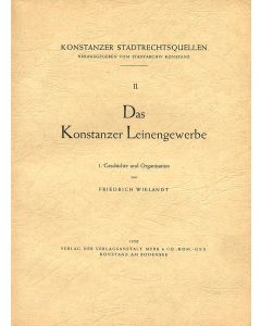 Das Konstanzer Leinengewerbe