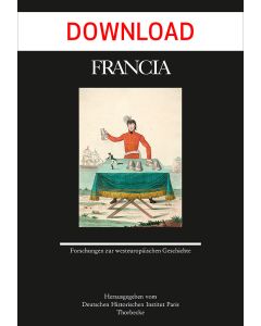 Francia Band 49 – Einzelbeiträge digital