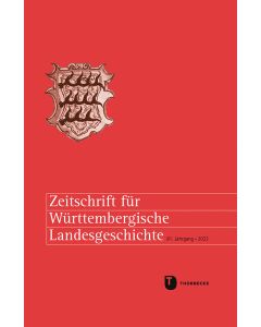 Zeitschrift für Württembergische Landesgeschichte