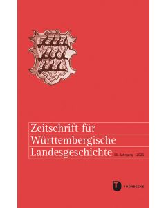 Zeitschrift für Württembergische Landesgeschichte