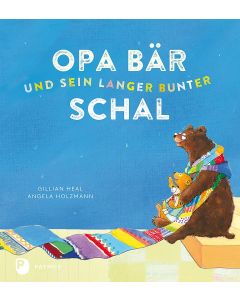 Opa Bär und sein langer bunter Schal