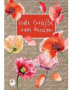 Viele Grüße von Herzen