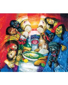 Tischgemeinschaft mit den Ausgegrenzten