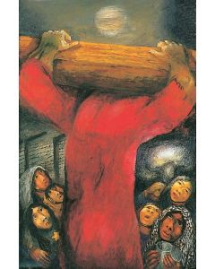 Jesus begegnet den weinenden Frauen