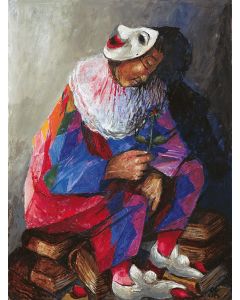 Der Mund kann lachen, wenn das Herz auch traurig ist