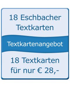 18 Eschbacher Textkarten
