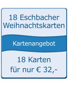 18 Eschbacher Weihnachtskarten
