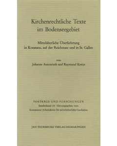Kirchenrechtliche Texte im Bodenseegebiet