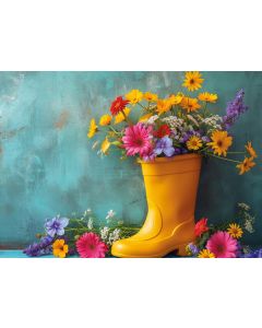 Gelber Stiefel