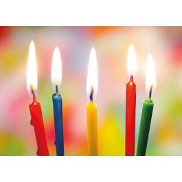 Bunte Kerzen