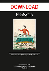 Francia Band 49 – Einzelbeiträge digital