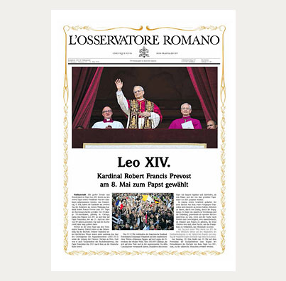 Zeitschrift L´Osservatore Romano
