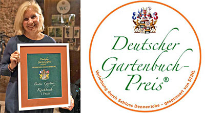 Martina Göldner-Kabitzsch erhält Gartenbuchpreis 2020
