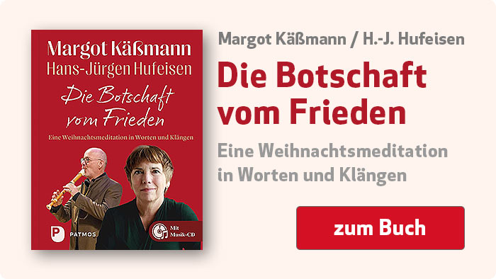 zum Buch von Margot Käßmann und Hans-Jürgen Hufeisen: Die Botschaft vom Frieden - Eine Weihnachtsmeditation in Worten und Klängen Margot Käßmann und Hans-Jürgen Hufeisen: Die Botschaft vom Frieden - Eine Weihnachtsmeditation in Worten und Klängen