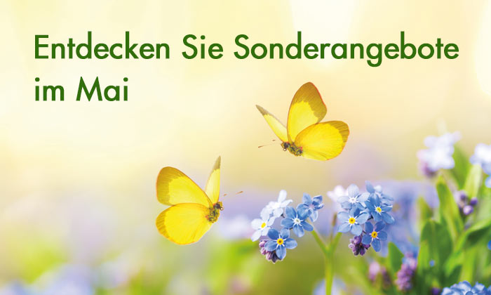 Entdecken Sie Sonderangebote im Mai